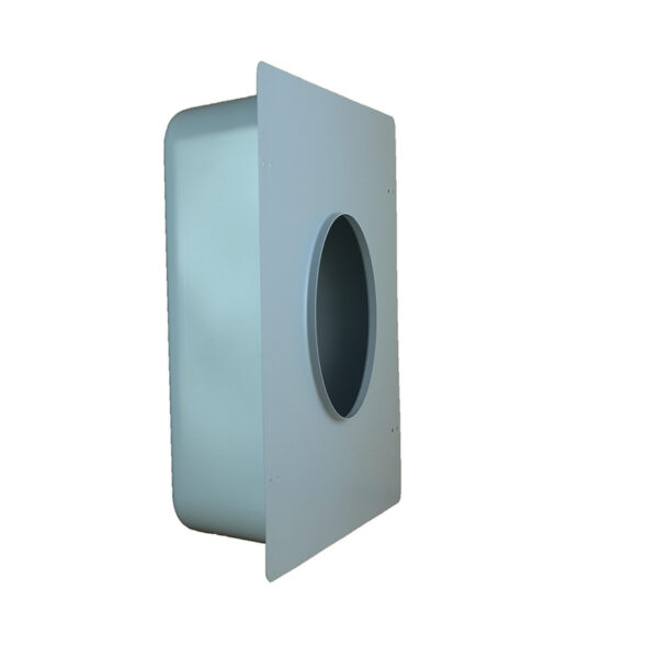 MSE-6 Metal Sound Enclosure for 6″ In-Ceiling Speakers-angle