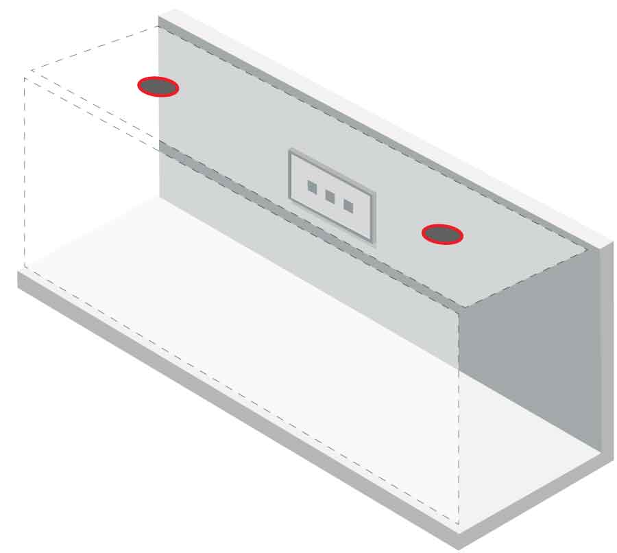 hallway-inceiling-speaker-layout